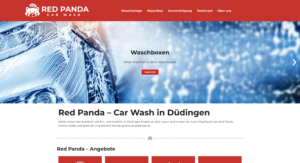 Webseite red-panda.ch